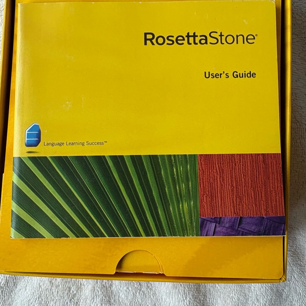 Rosetta Stone Language Learning Software Box Set Level 1 Italian 4 CD’s - Picture 7 of 15